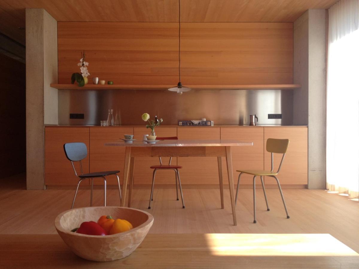 ブレゲンツHaus Am Felsen, Ferien In Vorarlberger Architekturアパートメント エクステリア 写真